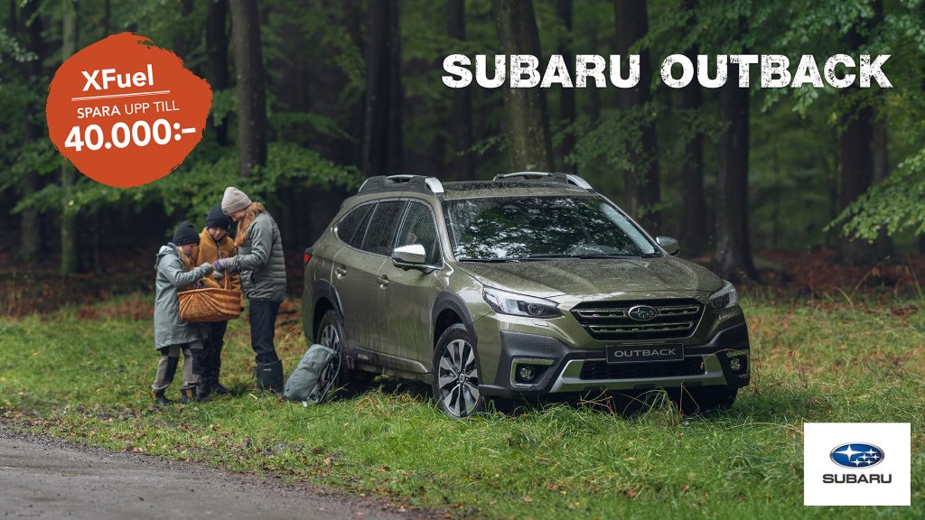 Subaru Outback XFuel - låg skatt, sista chansen! RA Motor