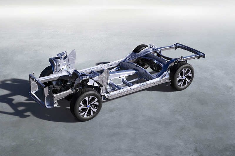 Plattform Subaru Outback illustrerad