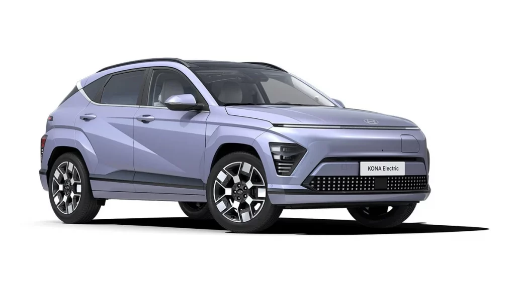 Hyrbil mellan elbil - Hyundai KONA Electric