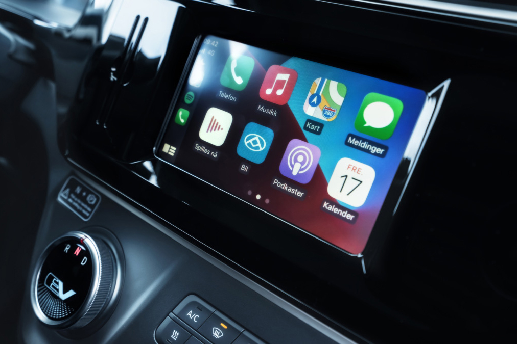 Maxus e-Deliver 3 pekskärm