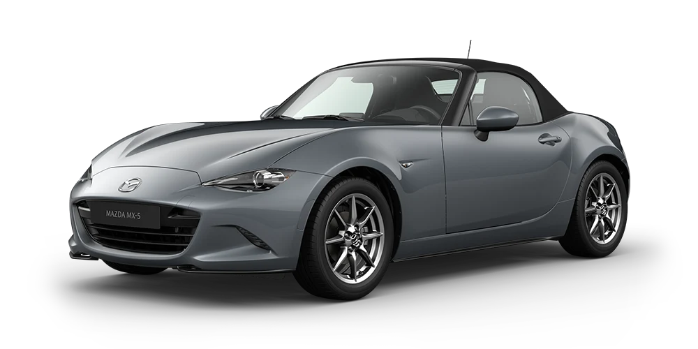 Grå Mazda MX-5 Modell 1.5