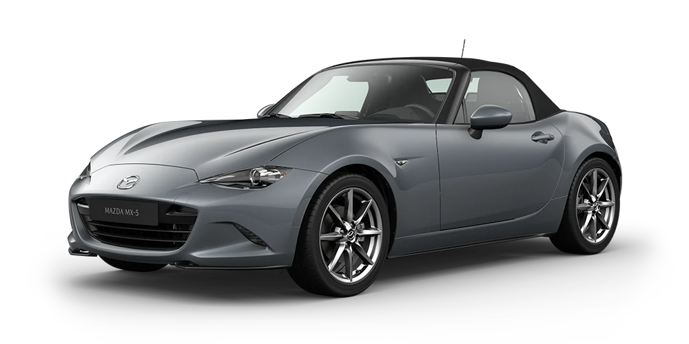 Grå Mazda MX-5 Modell 2.0