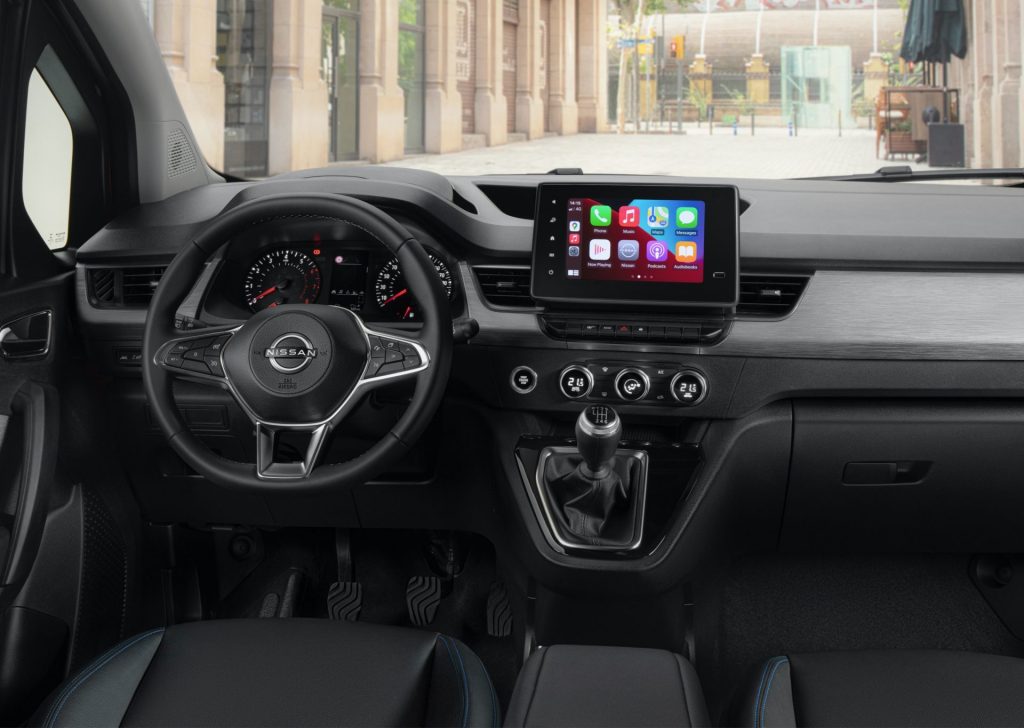 Interiörbild Nissan Townstar Combi