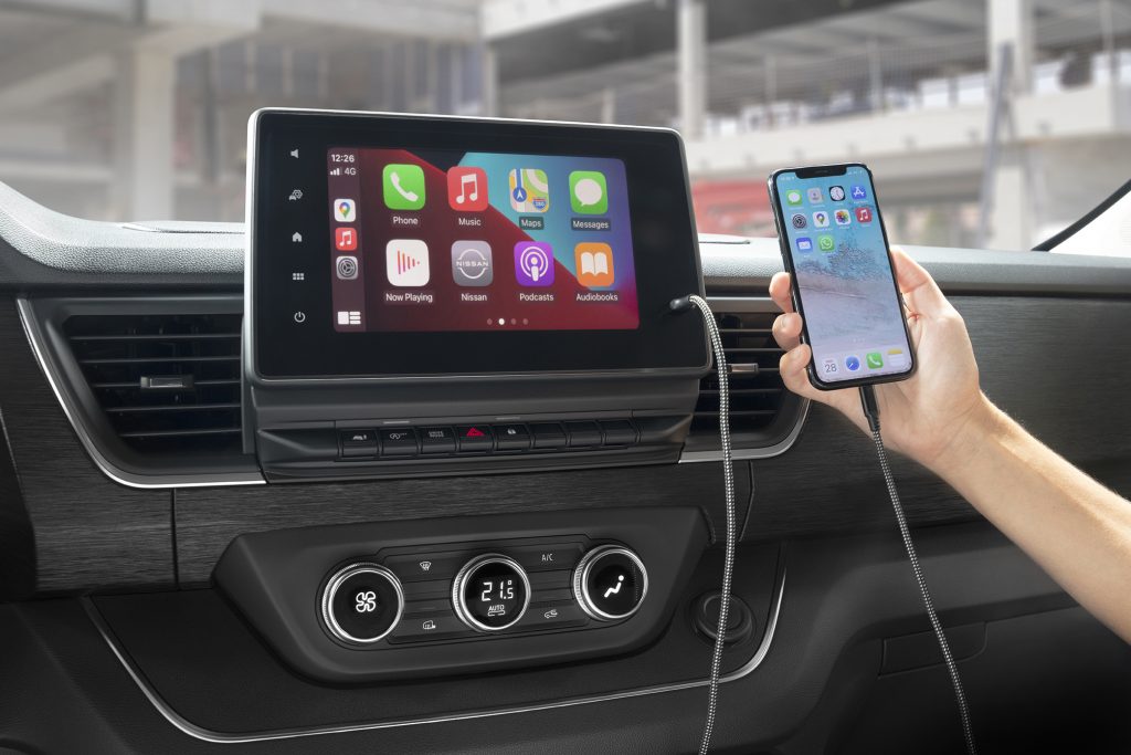 Nissan Primastar Apple Carplay