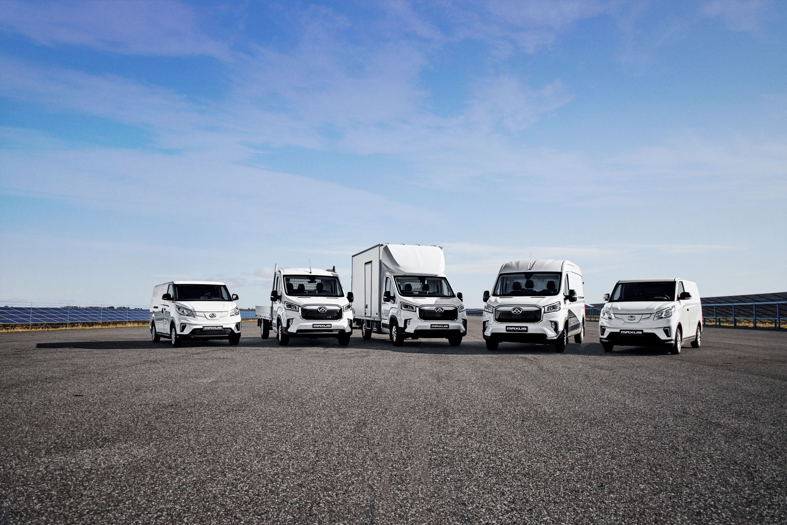 Maxus el-transportbilar range