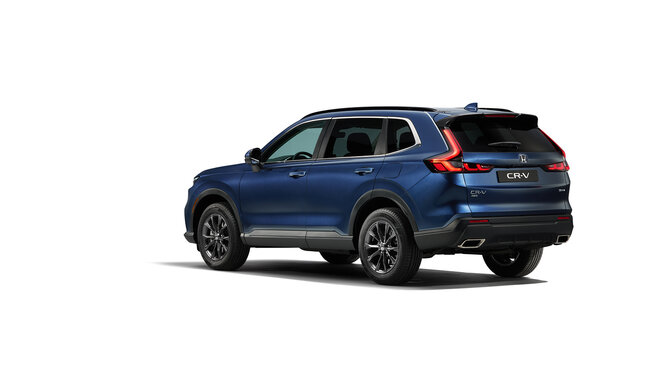 Blå Honda CR-V e:HEV fullhybrid