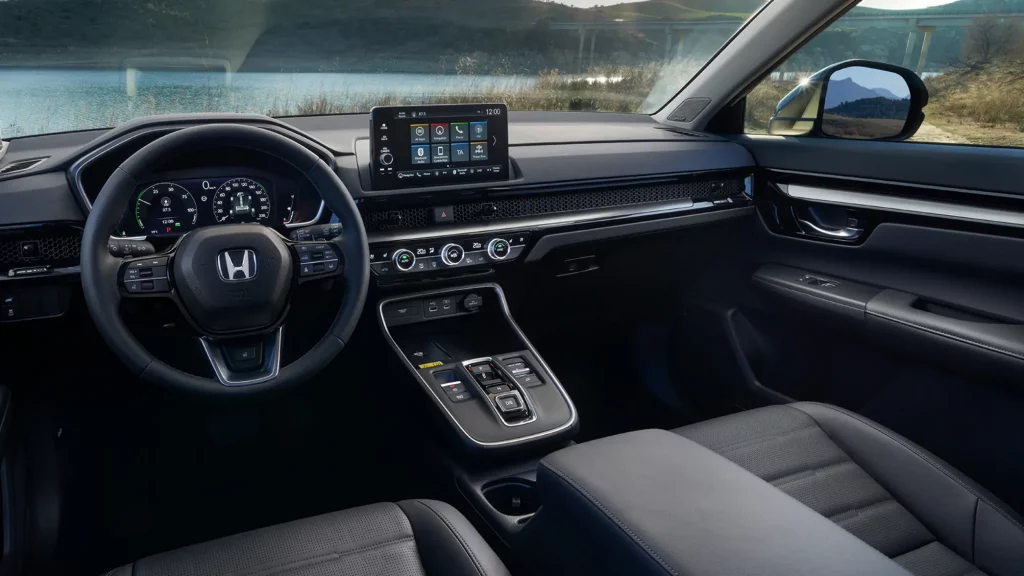 Nya Honda CR-V Hybrid Interiör