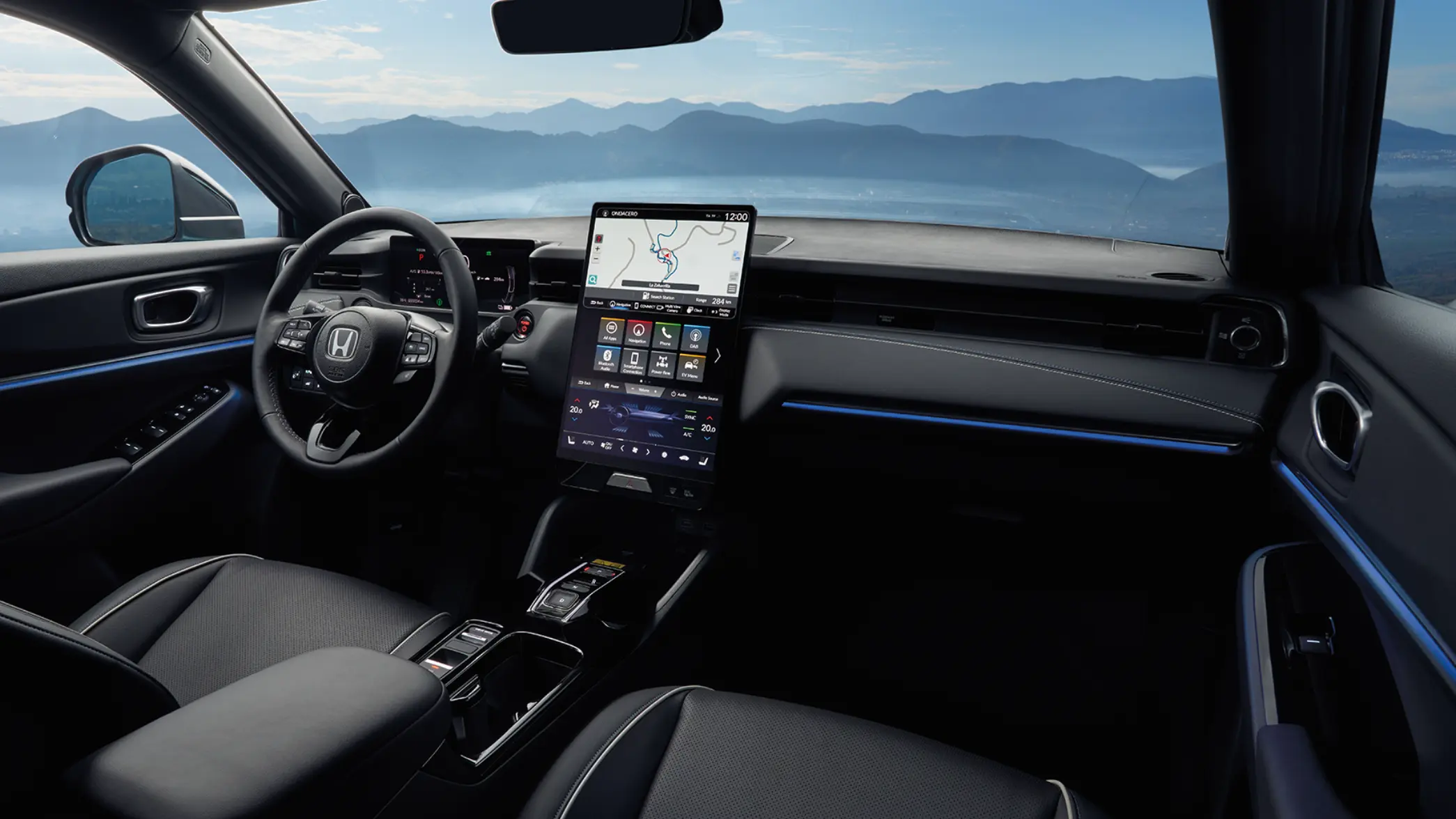 Honda e:Ny1 interiorbild