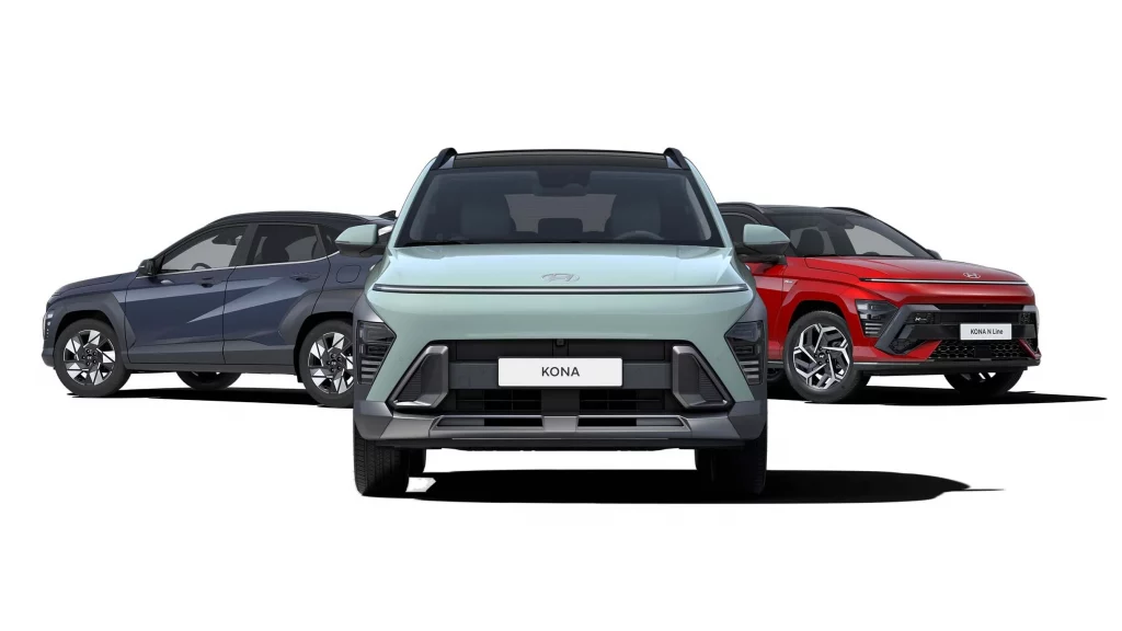 KONA Electric 2023 modellutbud