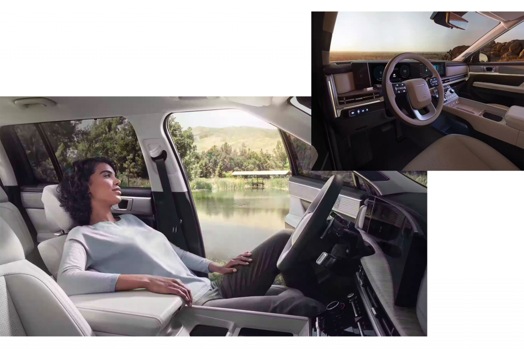 Helt nya SANTA FE Plug-in Hybrid interiörbilder
