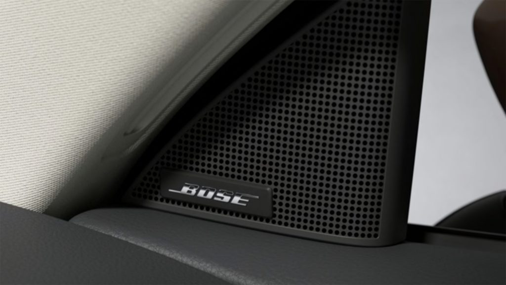 Mazda CX-80 detaljbild Bose ljudanläggning