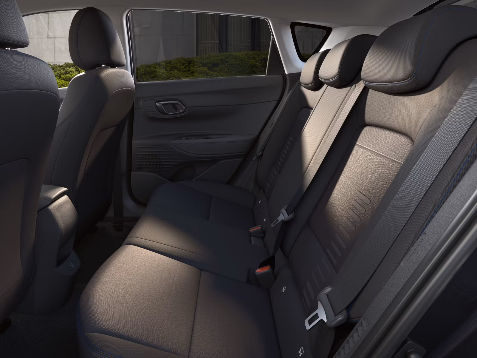 Nya Hyundai BAYON rymligt baksäte