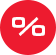 Kampanjikon procent - företag