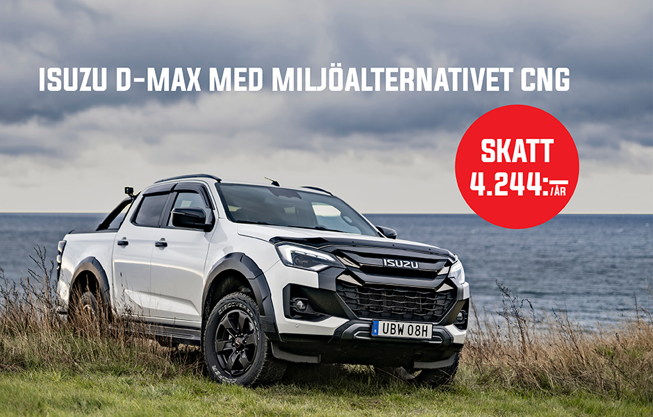 Isuzu D-Max CNG skatt