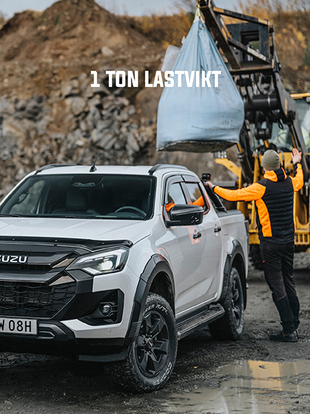 Isuzu D-Max Lastvikt